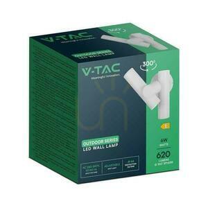 Kinkiet Ścienny V-TAC 6W LED IP44 Biały VT-1186 3000K 620lm 1 Kinkiet Ścienny V-TAC 6W LED IP44 Biały VT-1186 3000K 620lm small 1