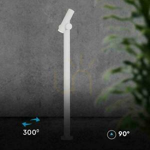 Słupek Ogrodowy V-TAC 4W LED 100CM Biały IP44 VT-1187 3000K 390lm small 4