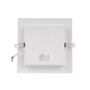 Panel LED V-TAC Wpuszczany Premium Downlight 6W Kwadrat 120x120 VT-61006 4000K 660lm small 2