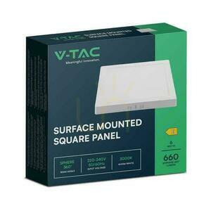 Panel LED V-TAC Natynkowy Premium Downlight 6W Kwadrat 120x120 VT-60006 3000K 660lm 2 Panel LED V-TAC Natynkowy Premium Downlight 6W Kwadrat 120x120 VT-60006 3000K 660lm small 2