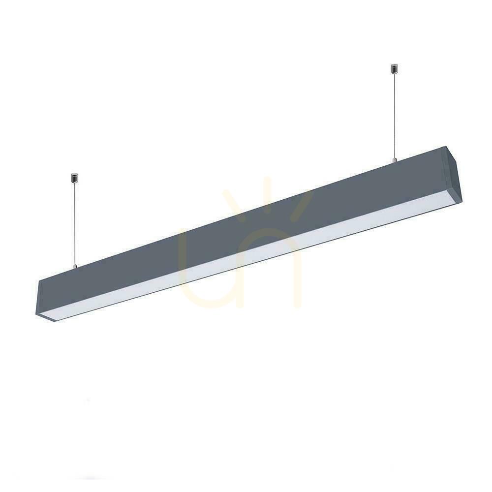 Sprawdź Oprawa wisząca LED V-TAC VT-7-60-S 60 W Linear Samsung 4000 K srebrna 120 cm Oprawa wisząca LED V-TAC VT-7-60-S 60 W Linear Samsung 4000 K srebrna 120 cm