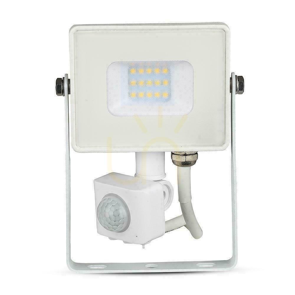 Pokaż Projektor LED V-TAC 10W SAMSUNG CHIP Czujnik Ruchu Funkcja Cut-OFF Biały VT-10-S-W 6400K 800lm 5 Lat Gwarancji Projektor LED V-TAC 10W SAMSUNG CHIP Czujnik Ruchu Funkcja Cut-OFF Biały VT-10-S-W 6400K 800lm 5 Lat Gwarancji