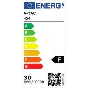 Naświetlacz LED V-TAC VT-30-G 30 W 3000 K 2400 lm szary, SKU 454 small 8