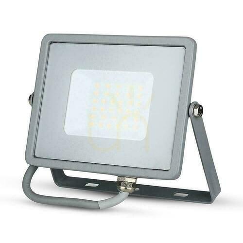 Sprawdź Projektor LED V-TAC 30W SAMSUNG CHIP Szary VT-30-G 6400K 2400lm 5 Lat Gwarancji