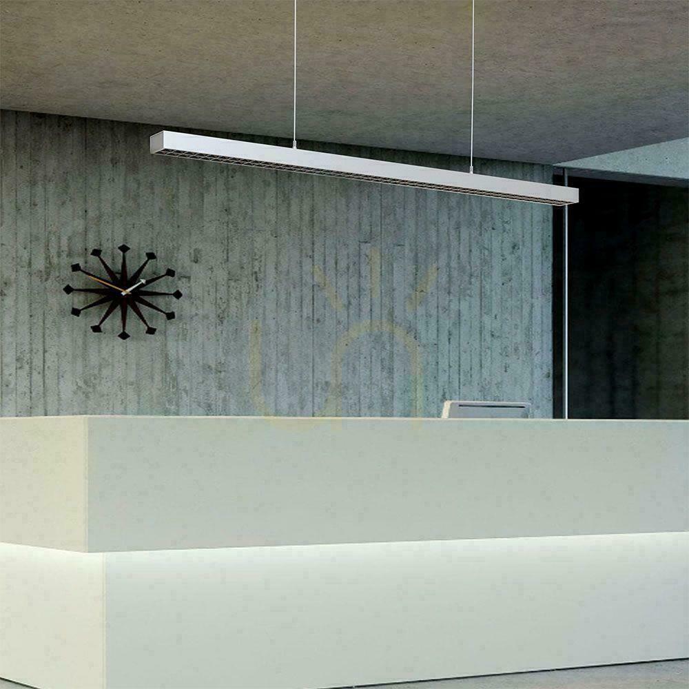 Wyświetl Oprawa V-TAC LED Linear SAMSUNG CHIP 60W Góra Dół Zwieszana Ściemnialna UGR6 Biała VT-7-61-W 4000K 6600lm 5 Lat Gwarancji Oprawa V-TAC LED Linear SAMSUNG CHIP 60W Góra Dół Zwieszana Ściemnialna UGR6 Biała VT-7-61-W 4000K 6600lm 5 Lat Gwarancji