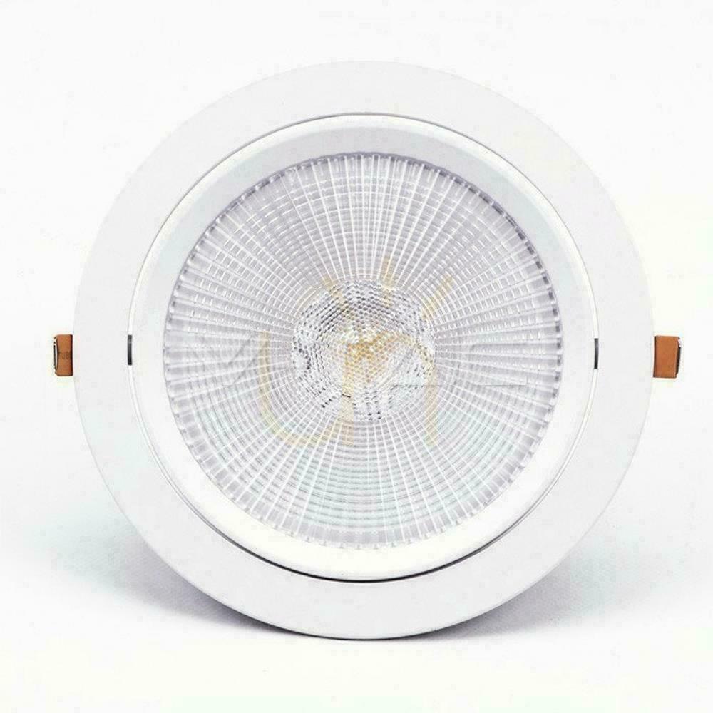 Wyświetl Oprawa V-TAC LED Downlight SAMSUNG CHIP 30W Ruchoma VT-2-30 3000K 2400lm 5 Lat Gwarancji Oprawa V-TAC LED Downlight SAMSUNG CHIP 30W Ruchoma VT-2-30 3000K 2400lm 5 Lat Gwarancji