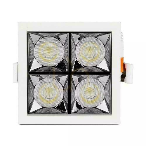 Sprawdź Downlight LED V-TAC VT-2-16 16 W 5700 K 1280 lm, chip Samsung, CRI 90, biały