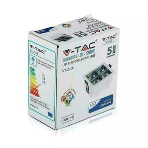 Oprawa V-TAC Downlight SAMSUNG CHIP 16W UGR19 CRI90+ 36st VT-2-16-1 4000K 1280lm 5 Lat Gwarancji small 2