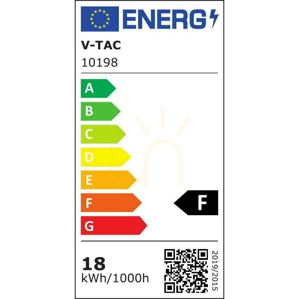 Wyświetl Plafon V-TAC 18W LED Okrągły 195x38mm IP54 VT-8096 3000K 1820lm Plafon V-TAC 18W LED Okrągły 195x38mm IP54 VT-8096 3000K 1820lm