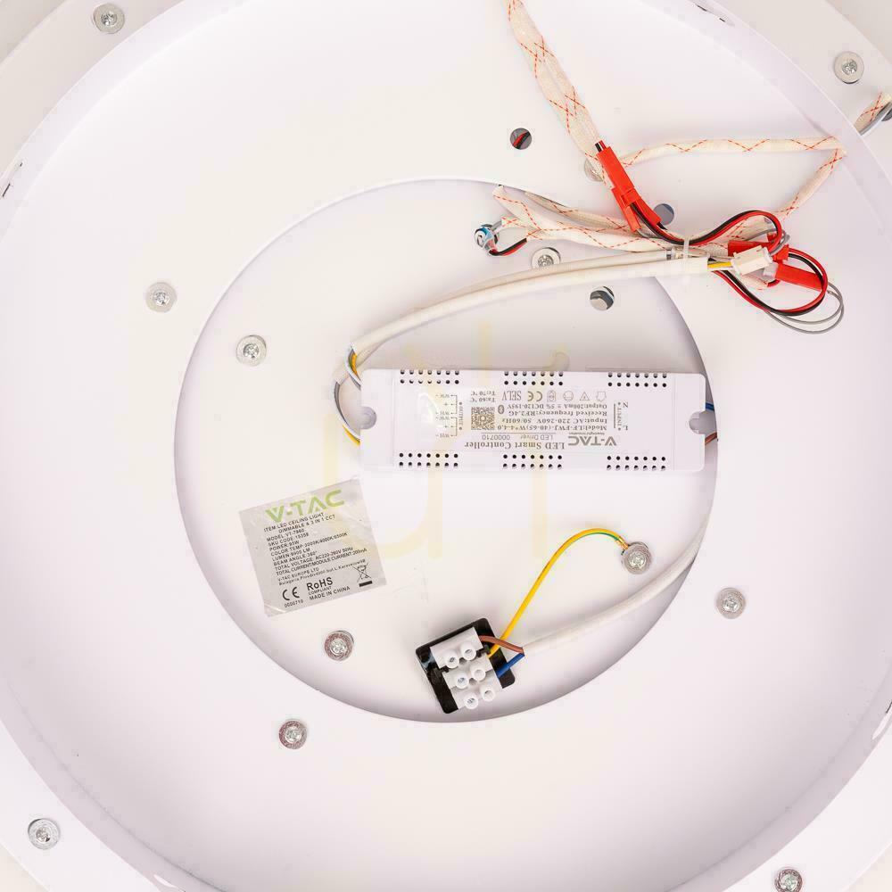 Obejrzyj Oprawa Sufitowa V-TAC 95W LED CCT Pilot VT-7960 3000K-6500K 9900lm Oprawa Sufitowa V-TAC 95W LED CCT Pilot VT-7960 3000K-6500K 9900lm