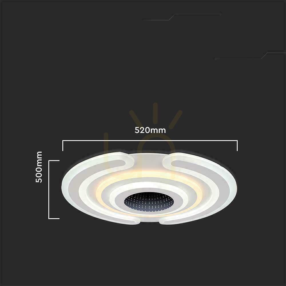 Pokaż Oprawa Sufitowa V-TAC 95W LED CCT Pilot VT-7960 3000K-6500K 9900lm Oprawa Sufitowa V-TAC 95W LED CCT Pilot VT-7960 3000K-6500K 9900lm