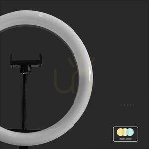 Lampa pierścieniowa LED Ring V-TAC 10W fi255mm Statyw Pilot VT-45010 3200K-5500K 550lm 5 Lampa pierścieniowa LED Ring V-TAC 10W fi255mm Statyw Pilot VT-45010 3200K-5500K 550lm small 5