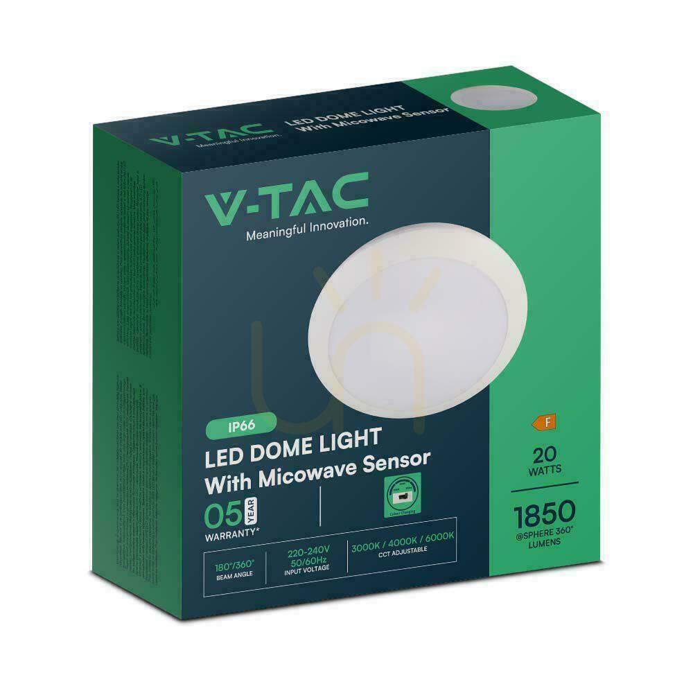 Pokaż Plafon V-TAC 20W LED Okrągły IP44 Czujnik Ruchu Mikrofalowy IK10 30cm Biały VT-8222 3000K-4000K-6000K 1800lm 5 Lat Gwarancji Plafon V-TAC 20W LED Okrągły IP44 Czujnik Ruchu Mikrofalowy IK10 30cm Biały VT-8222 3000K-4000K-6000K 1800lm 5 Lat Gwarancji
