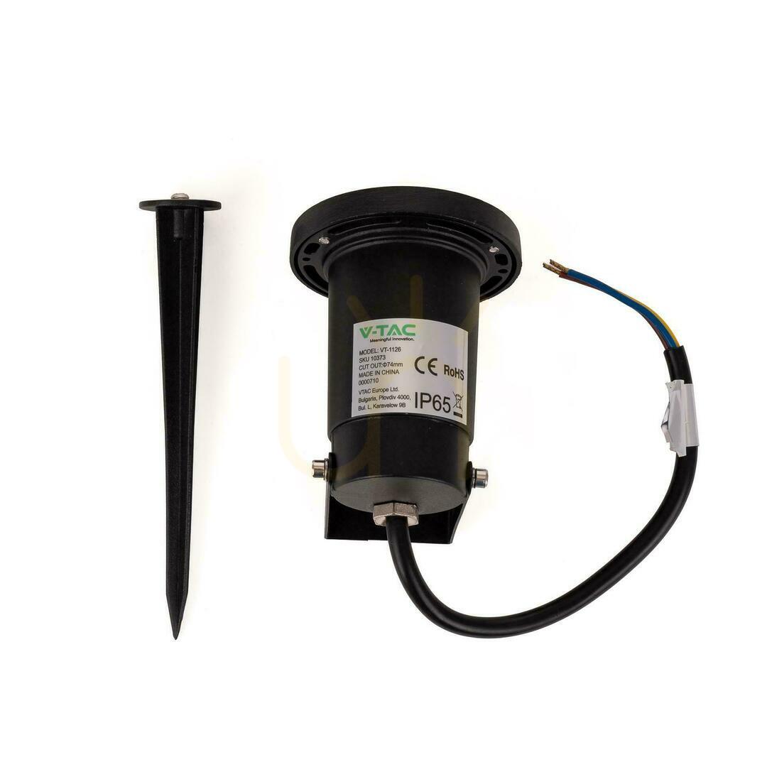 Zobacz Oprawa Gruntowa Ogrodowa Wbijana Aluminium GU10 Czarna z daszkiem IP65 V-TAC VT-1126 3 Lata Gwarancji Oprawa Gruntowa Ogrodowa Wbijana Aluminium GU10 Czarna z daszkiem IP65 V-TAC VT-1126 3 Lata Gwarancji