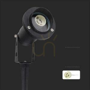 Oprawa Gruntowa Ogrodowa Wbijana Aluminium GU10 Czarna z daszkiem IP65 V-TAC VT-1126 3 Lata Gwarancji 9 Oprawa Gruntowa Ogrodowa Wbijana Aluminium GU10 Czarna z daszkiem IP65 V-TAC VT-1126 3 Lata Gwarancji small 9