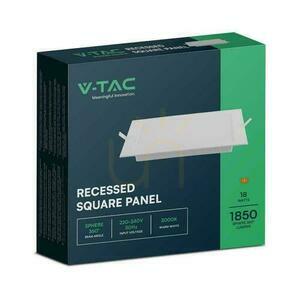 Panel LED V-TAC Wpuszczany Premium Downlight 18W Kwadrat 220x220 VT-61018 4000K 1980lm small 4