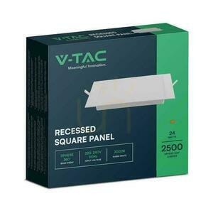 Panel LED V-TAC Wpuszczany Premium Downlight 24W Kwadrat 300x300 VT-61024 4000K 2640lm 4 Panel LED V-TAC Wpuszczany Premium Downlight 24W Kwadrat 300x300 VT-61024 4000K 2640lm small 4