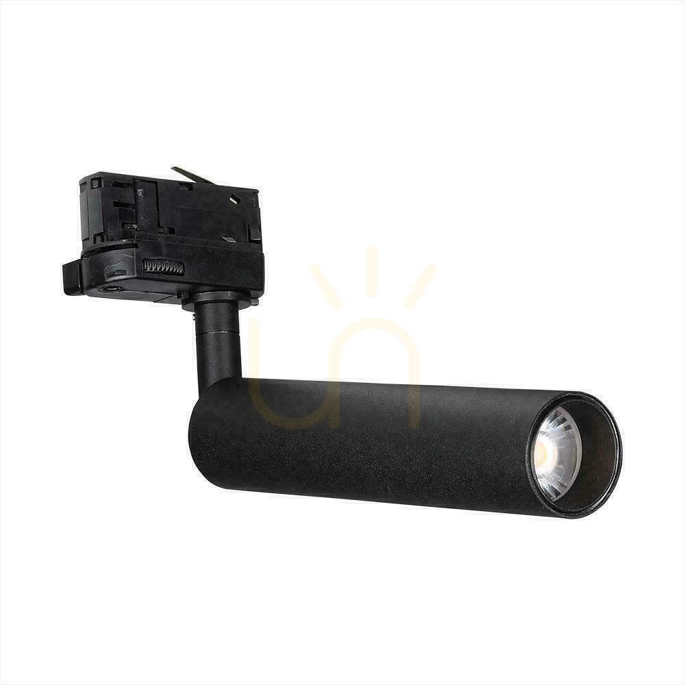 Obejrzyj Oprawa Szynosystem 3F V-TAC 7W LED SAMSUNG CHIP CRI90+ Czarna VT-407 4000K 700lm 5 Lat Gwarancji Oprawa Szynosystem 3F V-TAC 7W LED SAMSUNG CHIP CRI90+ Czarna VT-407 4000K 700lm 5 Lat Gwarancji