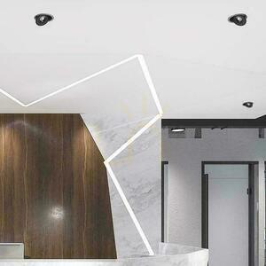 Oprawa V-TAC LED Uchylny Downlight 20W LED COB CRI90+ CCT Czarna VT-2520 3000K-4000K-6400K 1408lm small 7