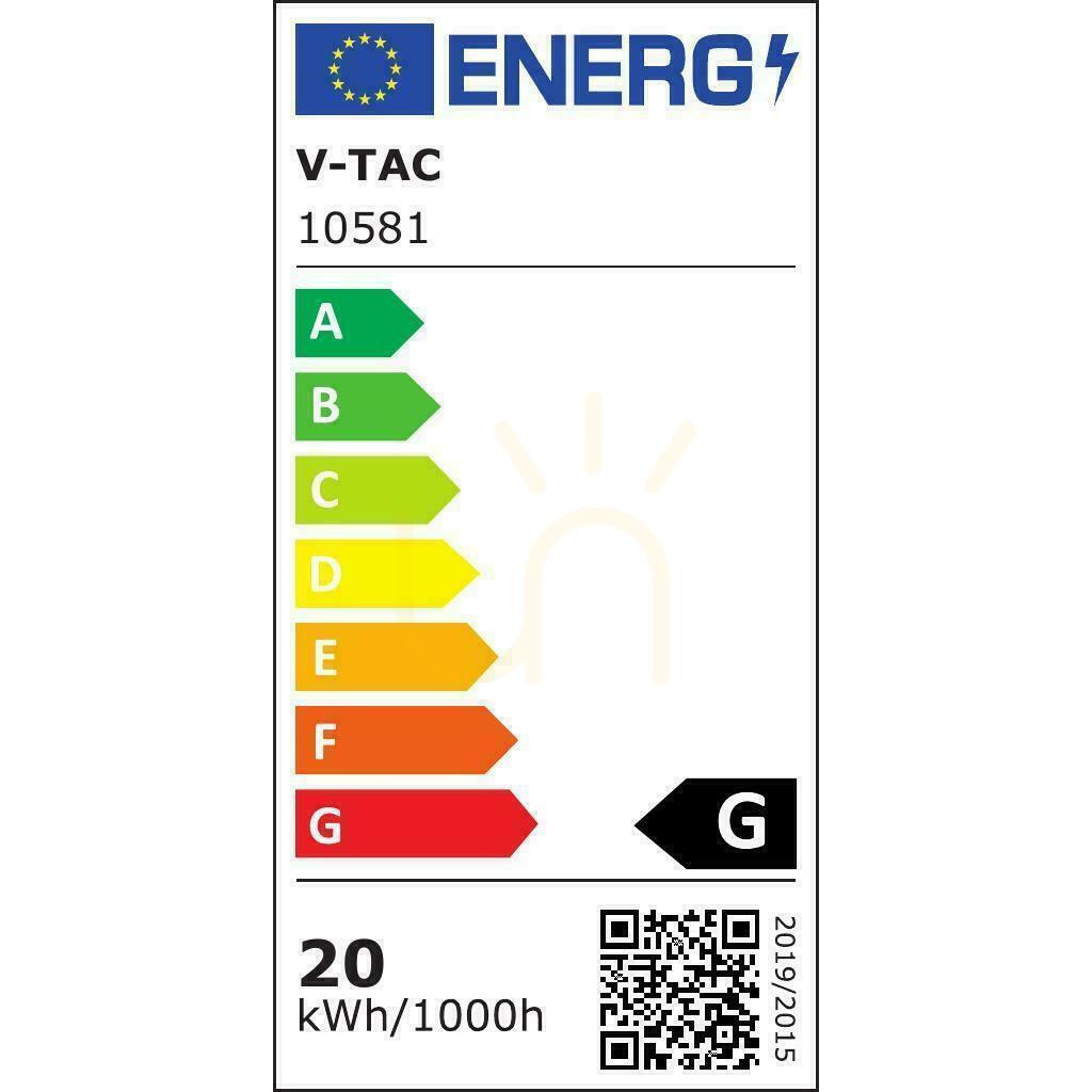Pokaż Oprawa V-TAC LED Uchylny Downlight 20W LED COB CRI90+ CCT Biała VT-2520 3000K-4000K-6400K 1408lm Oprawa V-TAC LED Uchylny Downlight 20W LED COB CRI90+ CCT Biała VT-2520 3000K-4000K-6400K 1408lm