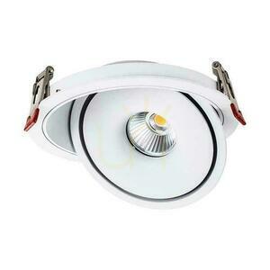 Oprawa V-TAC LED Uchylny Downlight 20W LED COB CRI90+ CCT Biała VT-2520 3000K-4000K-6400K 1408lm 0 Oprawa V-TAC LED Uchylny Downlight 20W LED COB CRI90+ CCT Biała VT-2520 3000K-4000K-6400K 1408lm small 0