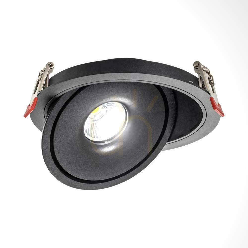 Zobacz Oprawa V-TAC LED Uchylny Downlight 30W LED COB CRI90+ CCT Czarna VT-2532 3000K-4000K-6400K 2500lm Oprawa V-TAC LED Uchylny Downlight 30W LED COB CRI90+ CCT Czarna VT-2532 3000K-4000K-6400K 2500lm