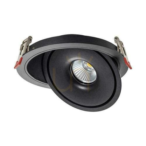 Sprawdź Oprawa V-TAC LED Uchylny Downlight 30W LED COB CRI90+ CCT Czarna VT-2532 3000K-4000K-6400K 2500lm