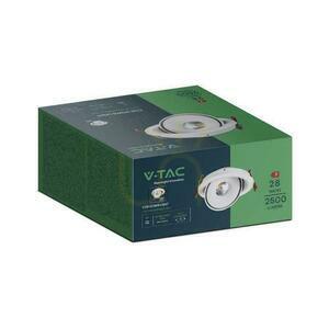 Oprawa V-TAC LED Uchylny Downlight 30W LED COB CRI90+ CCT Biała VT-2532 3000K-4000K-6400K 2500lm 4 Oprawa V-TAC LED Uchylny Downlight 30W LED COB CRI90+ CCT Biała VT-2532 3000K-4000K-6400K 2500lm small 4