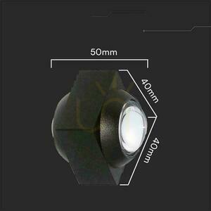 Oprawa Ścienna Góra Dół V-TAC 2W LED IP54 Czarna VT-2503 3000K 200lm 2 Oprawa Ścienna Góra Dół V-TAC 2W LED IP54 Czarna VT-2503 3000K 200lm small 2