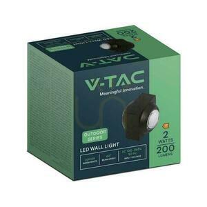 Oprawa Ścienna Góra Dół V-TAC 2W LED IP54 Czarna VT-2503 4000K 200lm 3 Oprawa Ścienna Góra Dół V-TAC 2W LED IP54 Czarna VT-2503 4000K 200lm small 3