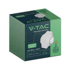 Oprawa Ścienna Góra Dół V-TAC 2W LED IP54 Biała VT-2503 4000K 200lm small 3