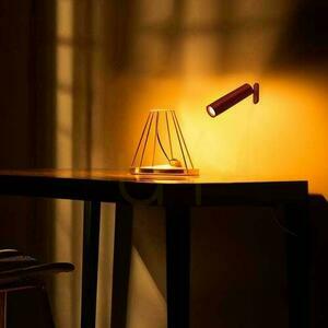 Lampka Biurkowa V-TAC 4w1 37cm Kinkiet Klips Latarka 3W LED Czerwona VT-7413 4000K 300lm small 8