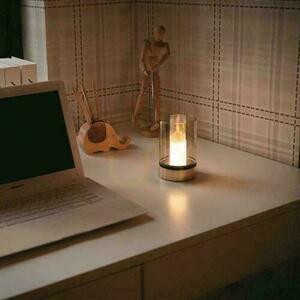 Lampka Nocna Światło Świecy V-TAC 3W LED Ładowanie USB Ściemnianie Złota VT-7564 3000K 110lm 4 Lampka Nocna Światło Świecy V-TAC 3W LED Ładowanie USB Ściemnianie Złota VT-7564 3000K 110lm small 4