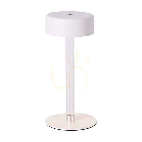 Sprawdź Lampka Biurkowa Nocna V-TAC 3W LED 23cm Ładowanie USB CCT Ściemnianie Biała VT-7567 3000K-6000K 210lm