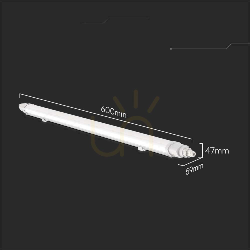 Pokaż Oprawa Hermetyczna LED V-TAC WP LINKABLE 60cm VT-80060 6500K 1900lm Oprawa Hermetyczna LED V-TAC WP LINKABLE 60cm VT-80060 6500K 1900lm