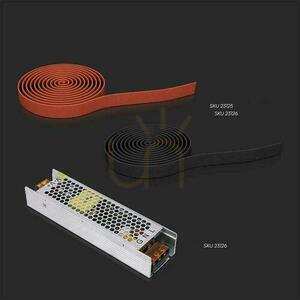 Oprawa Projektor Szynosystem Taśmowy 48V V-TAC 12W LED 120st Czarna VT-41112 3000K 800lm 3 Lata Gwarancji small 10