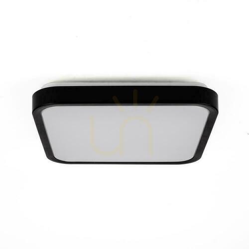 Sprawdź Plafon V-TAC VT-8624B LED 24 W 6500 K, 2500 lm, kwadrat 29,5 × 29,5 cm, IP44, czarny