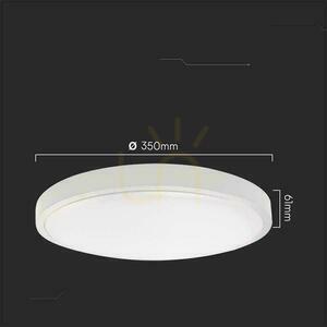 Plafon V-TAC 24W LED Okrągły 35cm Natynkowy Pilot Czujnik Ruchu IP44 Biały VT-8624S 3000K 2500lm 5 Plafon V-TAC 24W LED Okrągły 35cm Natynkowy Pilot Czujnik Ruchu IP44 Biały VT-8624S 3000K 2500lm small 5