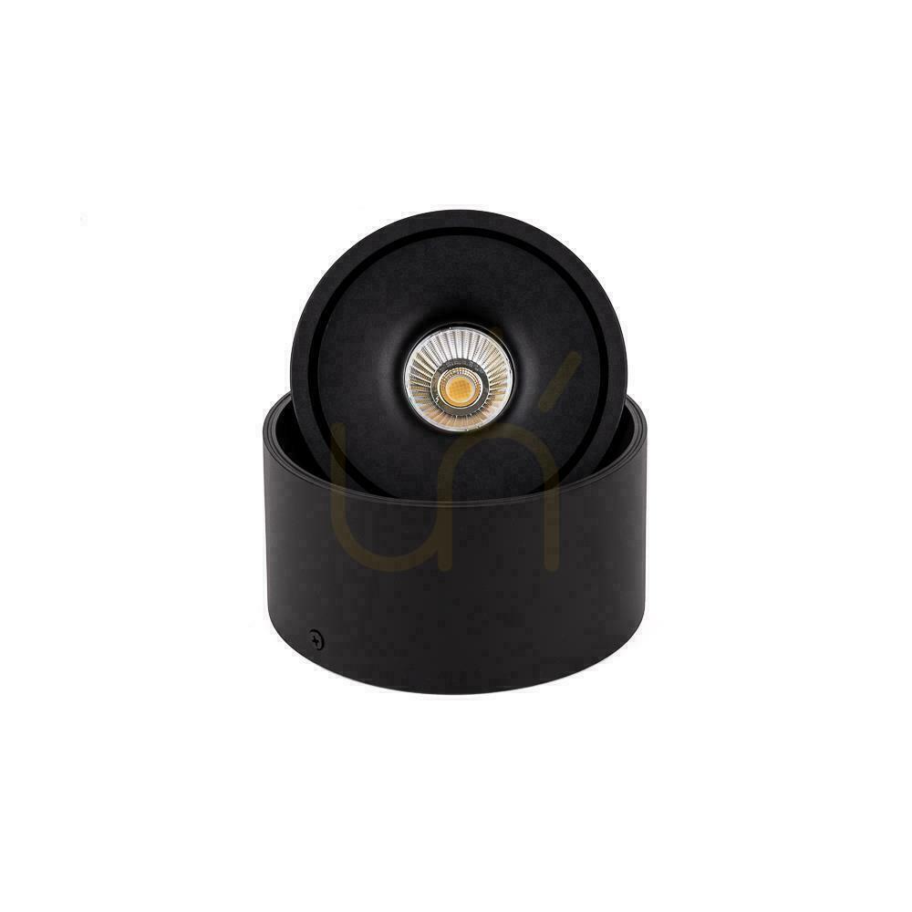 Obejrzyj Oprawa Natynkowa Downlight V-TAC 28W Uchylna CRI90 CCT Czarna VT-2833 3000K-4000K-6400K 2500lm Oprawa Natynkowa Downlight V-TAC 28W Uchylna CRI90 CCT Czarna VT-2833 3000K-4000K-6400K 2500lm