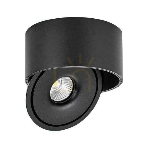 Sprawdź Oprawa Natynkowa Downlight V-TAC 28W Uchylna CRI90 CCT Czarna VT-2833 3000K-4000K-6400K 2500lm