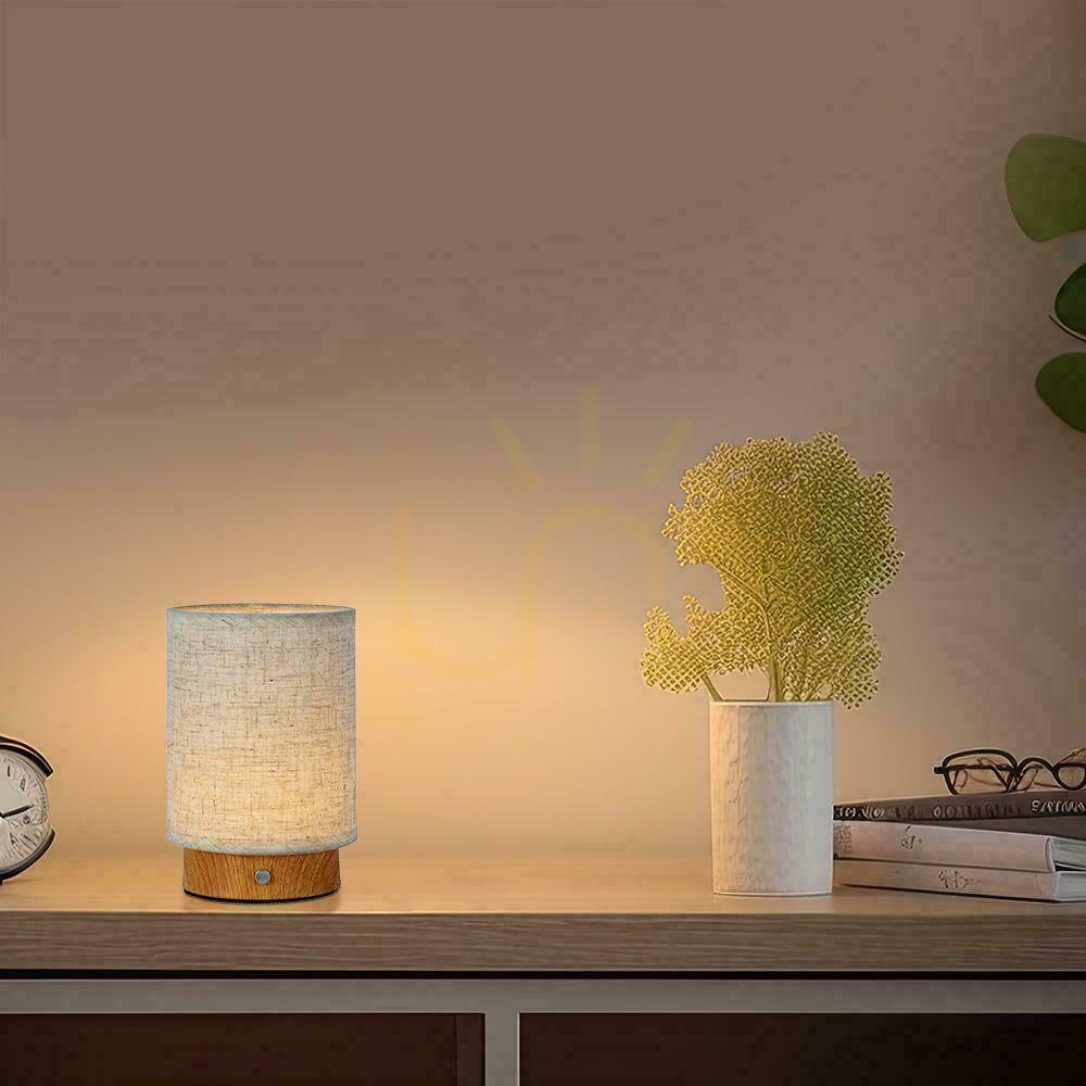 Pokaż Lampka Biurkowa Nocna V-TAC 3W LED Ładowanie Ściemnianie Drewno VT-7569 3000K 110lm Lampka Biurkowa Nocna V-TAC 3W LED Ładowanie Ściemnianie Drewno VT-7569 3000K 110lm