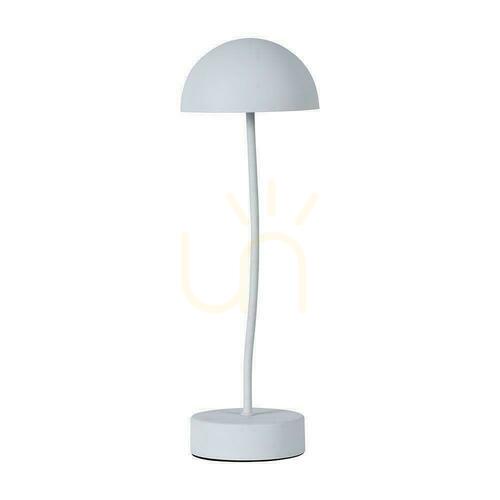 Sprawdź Lampka Biurkowa Nocna V-TAC 3W LED Ładowanie Ściemnianie Biała VT-7574 3000K 100lm