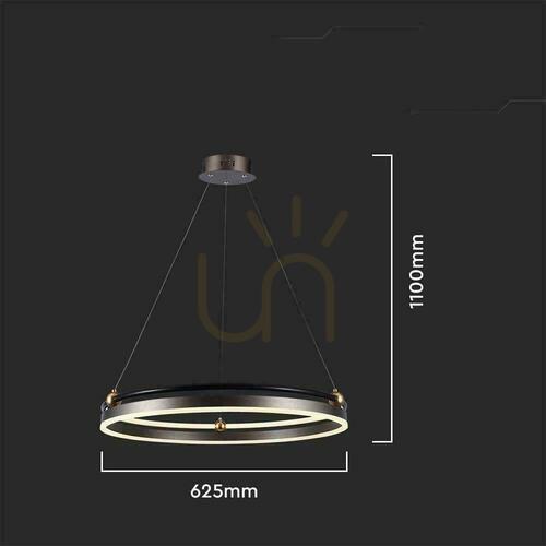 Sprawdź Biała lampa wisząca LED V-TAC VT-7579 30 W 3000 K 3600 lm