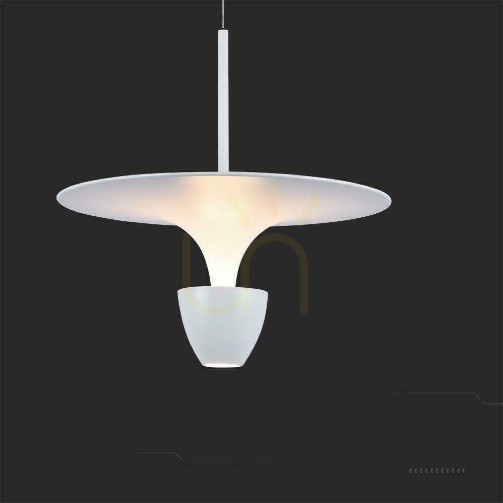 Obejrzyj Oprawa Zwieszana V-TAC 9W LED Biały VT-7832 3000K 1000lm Oprawa Zwieszana V-TAC 9W LED Biały VT-7832 3000K 1000lm