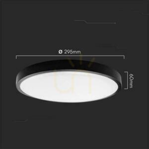 Plafon V-TAC 36W LED Okrągły 35cm Natynkowy IP44 Czarny VT-8630B 3000K 3820lm 3 Plafon V-TAC 36W LED Okrągły 35cm Natynkowy IP44 Czarny VT-8630B 3000K 3820lm small 3