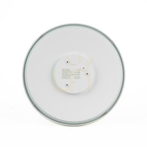 Sprawdź Plafon LED V-TAC VT-8624S biały z czujnikiem ruchu, pilotem, IP44, 24 W, 35 cm
