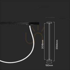 Oprawa Szynosystem Magnetyczny 48V V-TAC 23W LED 200cm VT-42024 4500K 2850lm 3 Lata Gwarancji small 5
