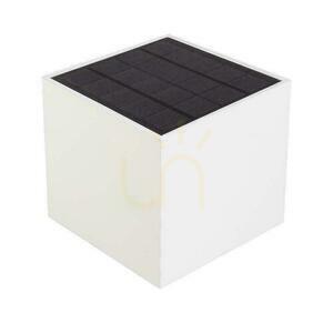 Oprawa Ścienna Solarna V-TAC 9W LED COB Regulowana Biała Kostka 15x15cm IP65 VT-11109 4000K 860lm small 11
