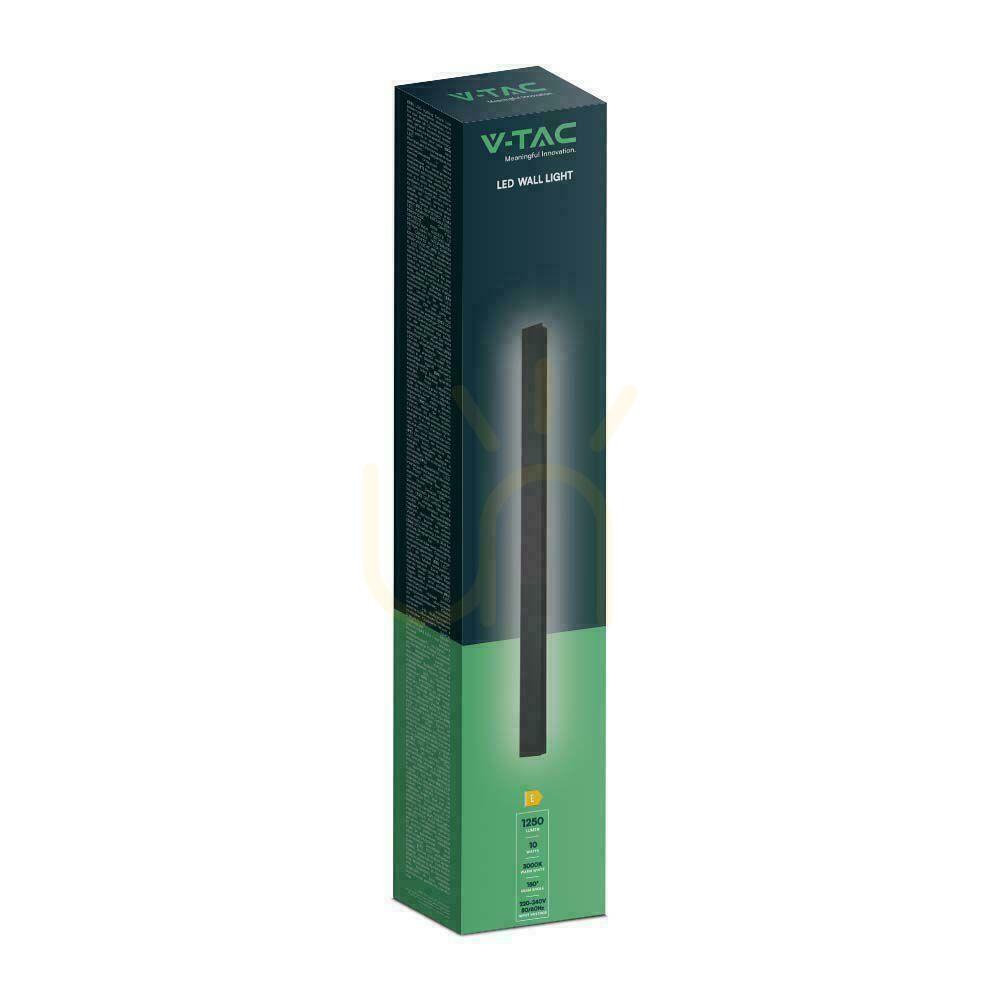 Sprawdź Kinkiet elewacyjny LED V-TAC VT-1173 antracytowy 10 W 4000 K 1300 lm 51 cm IP65 Kinkiet elewacyjny LED V-TAC VT-1173 antracytowy 10 W 4000 K 1300 lm 51 cm IP65