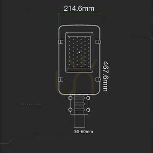 Oprawa Uliczna LED V-TAC SAMSUNG CHIP 50W VT-50ST 6500K 5000lm 5 Lat Gwarancji 9 Oprawa Uliczna LED V-TAC SAMSUNG CHIP 50W VT-50ST 6500K 5000lm 5 Lat Gwarancji small 9